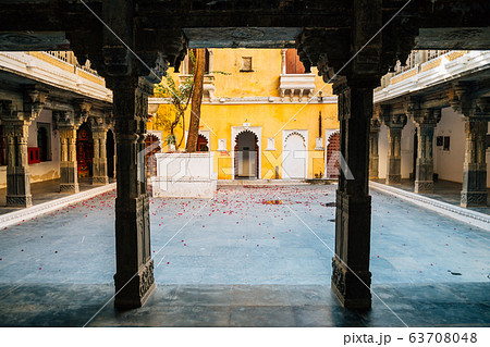 Bagore Ki Haveli, historical building in Udaipur, India 63708048