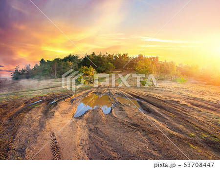 The mountain landscape 63708447