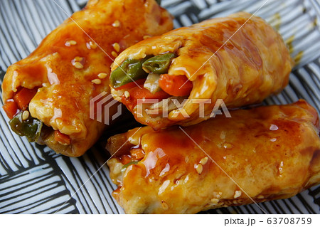 野菜つくね照焼 野菜つくね照焼 63708759