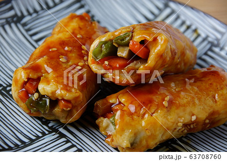 野菜つくね照焼 野菜つくね照焼 63708760