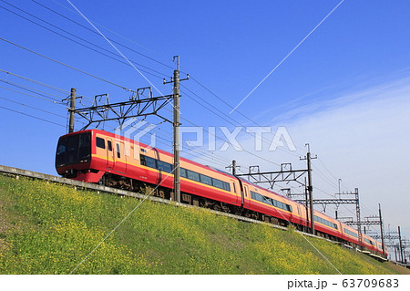 東武日光線直通：特急きぬがわ号（253系） 63709683