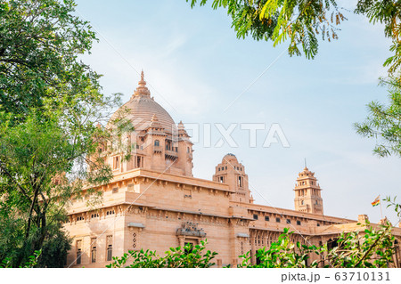 Umaid Bhawan Palace historical building in Jodhpur, India Umaid Bhawan Palace historical building in Jodhpur, India 63710131