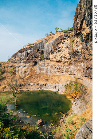 Ellora Caves ancient ruins in Maharashtra, India Ellora Caves ancient ruins in Maharashtra, India 63710780