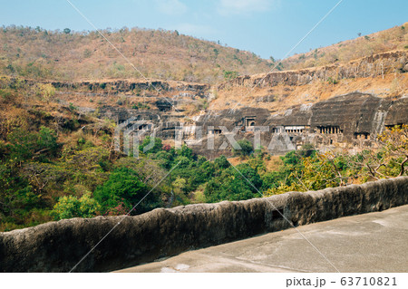 Ajanta Caves UNESCO World Heritage Site in India 63710821