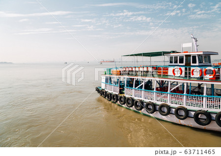 Elephanta island harbor in Mumbai, India 63711465