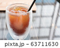 [飲み物]冷たいアイスコーヒー　 63711630