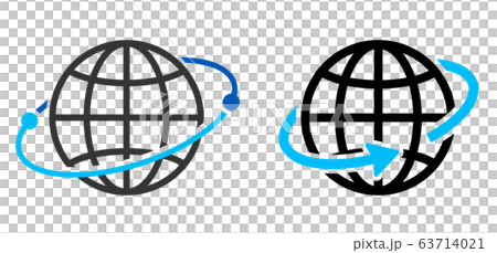 地球のアイコン グローバルイメージのイラスト素材