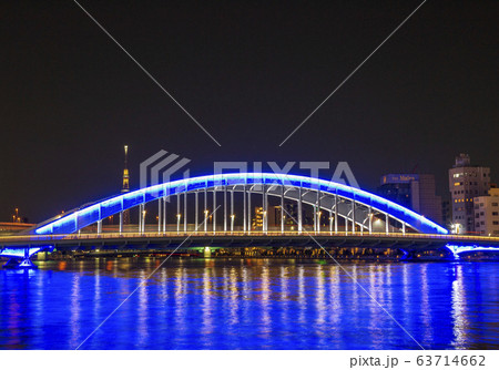 永代橋 夜景 永代橋 夜景 63714662