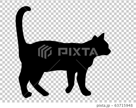 stop sign black and white clipart cat