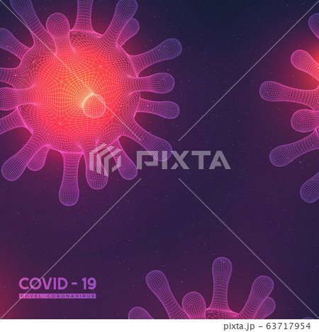 Coronavirus, Covid-19 dangerous virus. 63717954