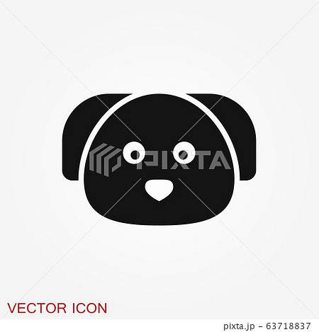 Puppy icon. Dog symbol. Vector element for your Puppy icon. Dog symbol. Vector element for your 63718837