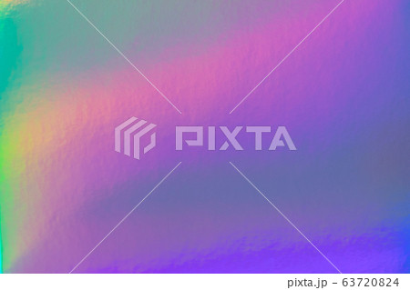 Abstract trendy rainbow pastel colored holographic 63720824