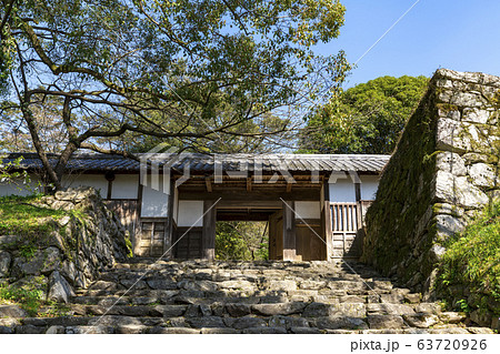 [福岡県]秋月城址・長屋門 63720926