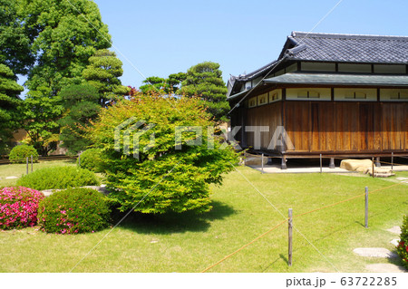 萩市旧菊屋家の内庭の景色 萩市旧菊屋家の内庭の景色 63722285