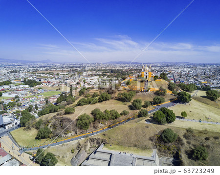The famous Pyramid of Cholula 63723249
