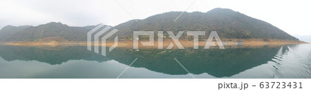 River landacape of the Mount Danxia area 63723431