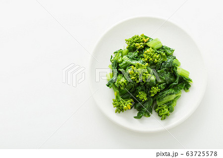 春野菜のなばなと胡麻油の和え物 春野菜のなばなと胡麻油の和え物 63725578