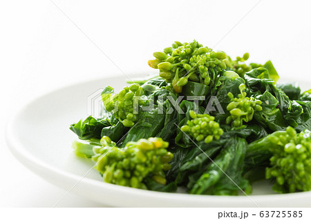 春野菜のなばなと胡麻油の和え物 63725585