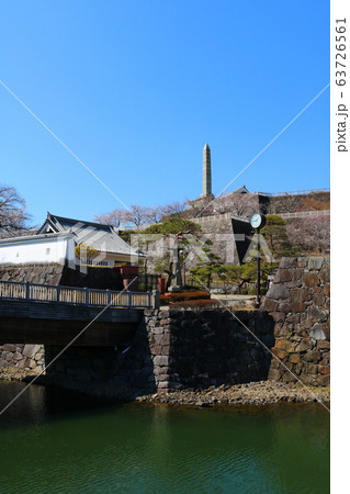 ■ 甲府城 ■ 舞鶴城公園 ■ 快晴 ■ 山梨県 ■ 桜満開 63726561