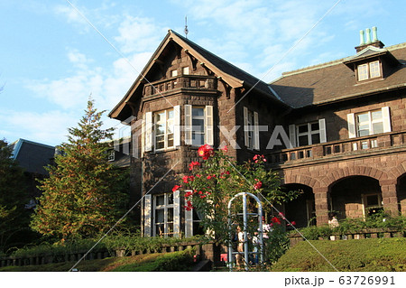 洋館と紅いバラ~旧古河庭園 洋館と紅いバラ~旧古河庭園 63726991