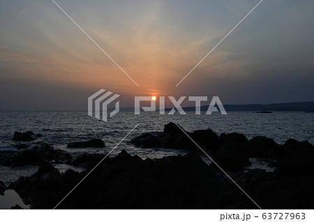 佐田岬の夕日 63727963