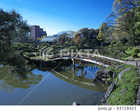 清澄庭園　渡り橋 63728425