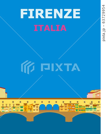 ポンテ・ヴェッキオ　ponte　vecchio　フィレンツェ　firenze 63729954
