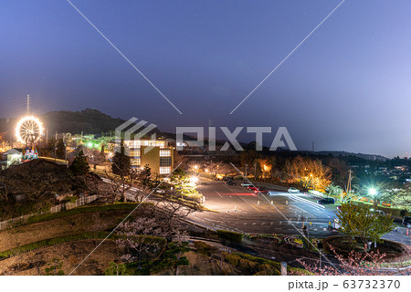 日立市かみね公園からの夜景星空 吉田正記念館側 日立市かみね公園からの夜景星空 吉田正記念館側 63732370