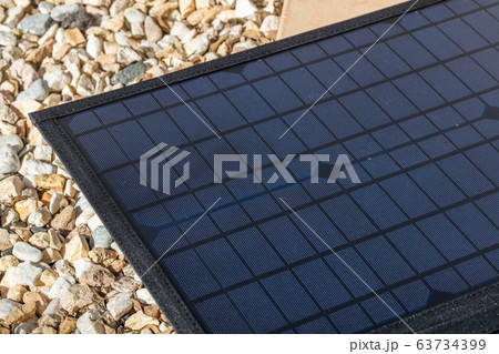 ソーラパネル　家庭用　折りたたみ　災害用　太陽光 63734399