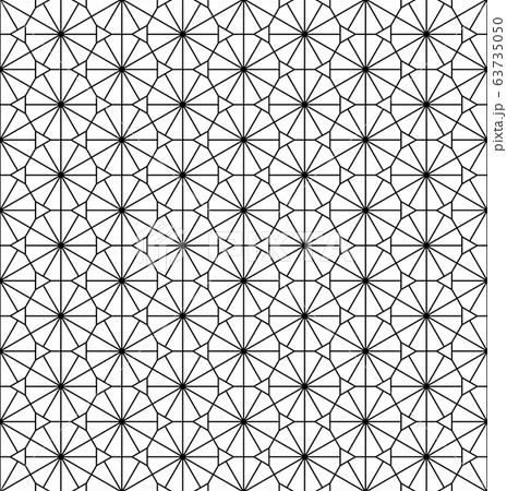 Seamless traditional Japanese ornament Seamless traditional Japanese ornament 63735050