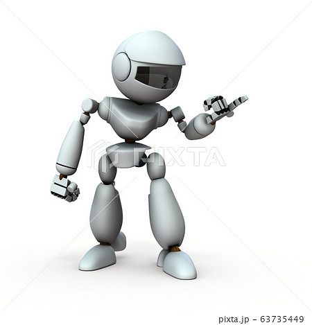 誰かを非難する人工知能のロボット。 63735449