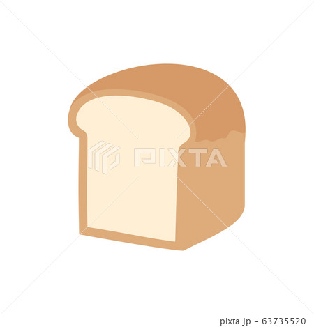 食パンの断面のイラスト素材
