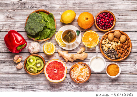 Foods that boost the Immune System 63735935