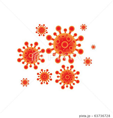 Virus corona vector illustration icon 63736728