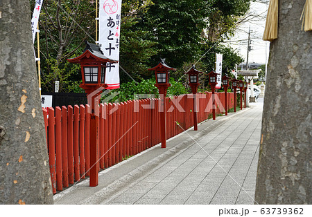 街風景 初春の川越 街風景 初春の川越 63739362