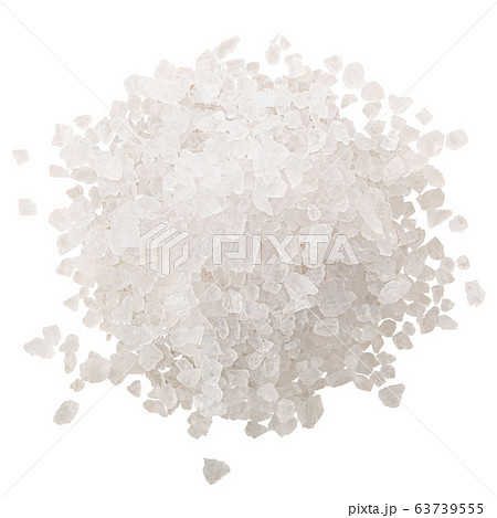 Pile of sea salt, coarse, paths, top Pile of sea salt, coarse, paths, top 63739555