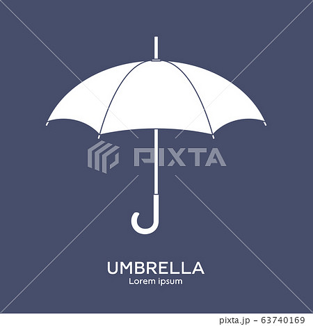 Umbrella logo template. Security, protection 63740169