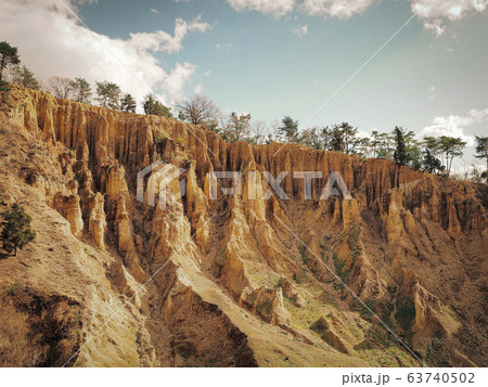【徳島】阿波の土柱 【徳島】阿波の土柱 63740502