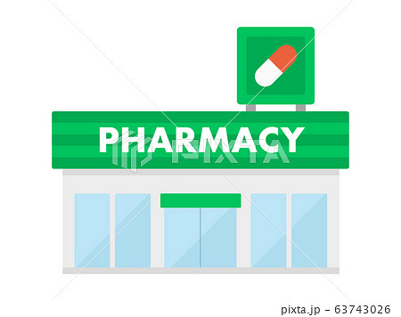 薬局のイラスト 63743026