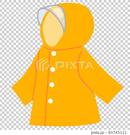 cartoon yellow raincoat