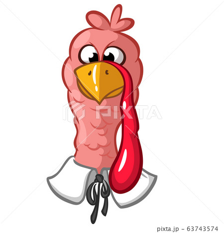 Turkey cartoon bird. Vector illustration isolated. Thanksgiving Day 63743574