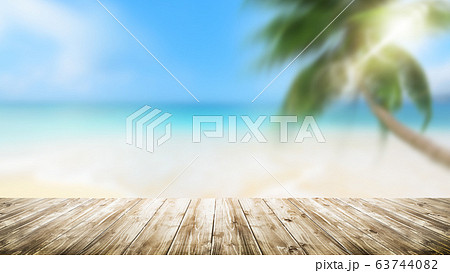 背景-夏-海-ビーチ-風景-イメージ 背景-夏-海-ビーチ-風景-イメージ 63744082
