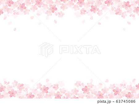 背景素材 桜 さくら ソメイヨシノ 背景素材 桜 さくら ソメイヨシノ 63745086