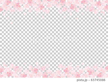 背景素材 桜 さくら ソメイヨシノ 背景素材 桜 さくら ソメイヨシノ 63745086