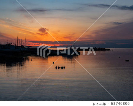 長井漆山漁港 - 夕景 63746806