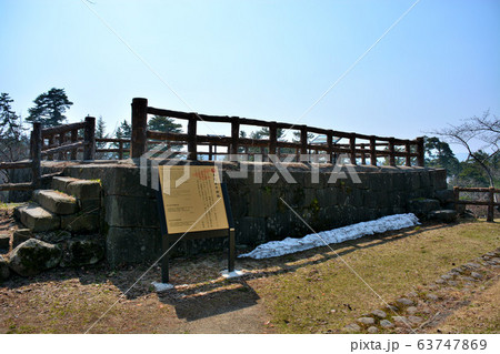 弘前公園・弘前城・青森・本丸の隅に建てられた物見台、本丸未申櫓跡 63747869