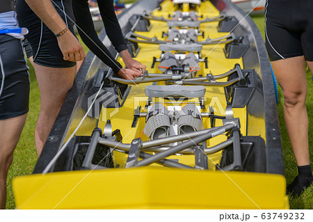Water Rowing Boots in the yellow boat 63749232