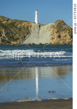 ニュージーランド　キャッスルポイント　灯台 63754816