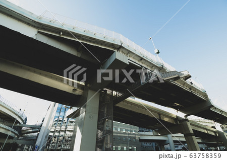 高速道路  首都高速金港ジャンクション 2020.03　a-2 マット仕上げ 63758359