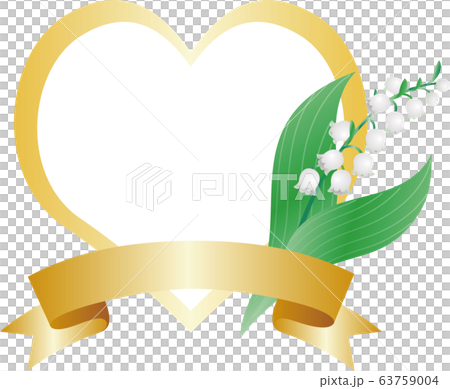 Lily of the valley, spring, flower, frame, frame, copy space 63759004